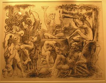 Pictures from a museum: Picasso Bacchanal